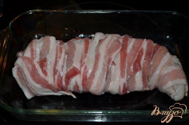 Фото приготовление рецепта: Свинина в беконе шаг №2