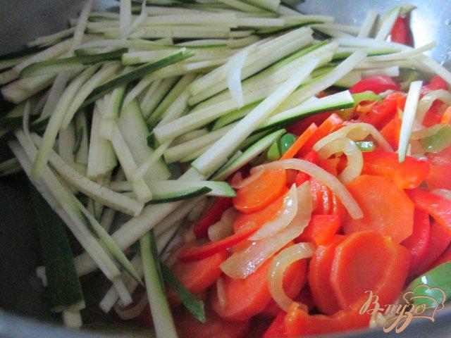 Фото приготовление рецепта: Легкий овощной суп шаг №3