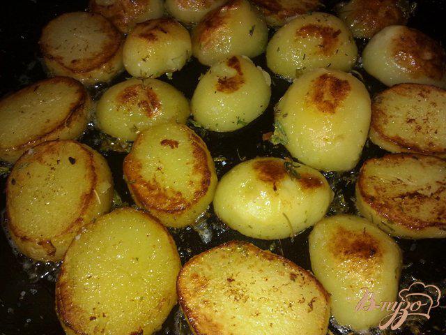 Фото приготовление рецепта: Картофель на гарнир шаг №8