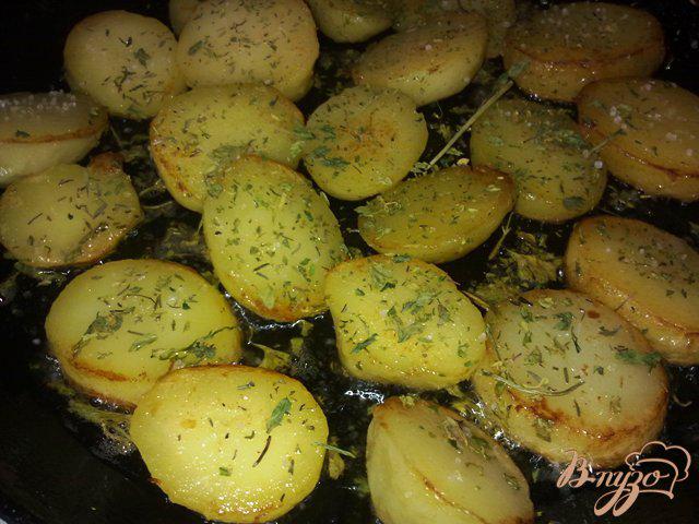 Фото приготовление рецепта: Картофель на гарнир шаг №7