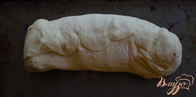 Фото приготовление рецепта: Свинина в слоеном тесте шаг №3