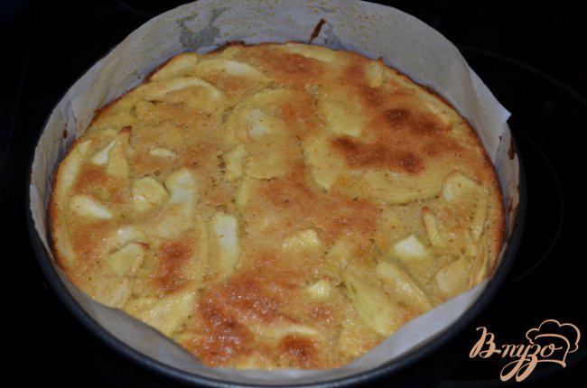 Фото приготовление рецепта: Итальянский яблочный кекс шаг №5