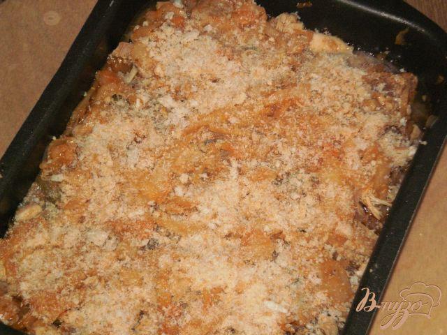 Фото приготовление рецепта: Капустная солянка с грибами и мясом шаг №11
