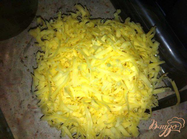 Фото приготовление рецепта: Салат курица с грибами шаг №5