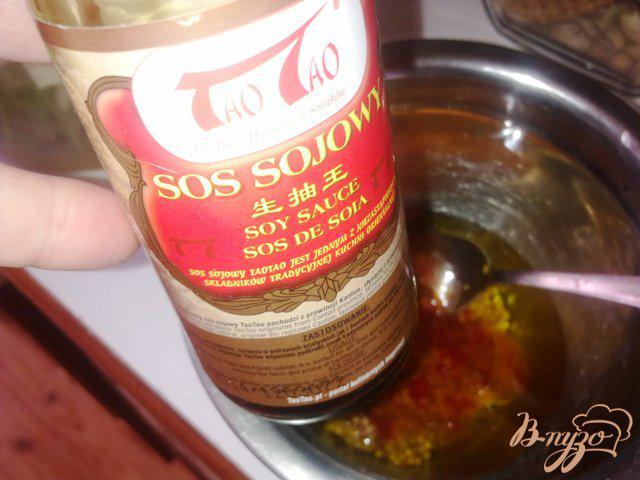 Фото приготовление рецепта: Салатный MIX с сыром тофу шаг №7