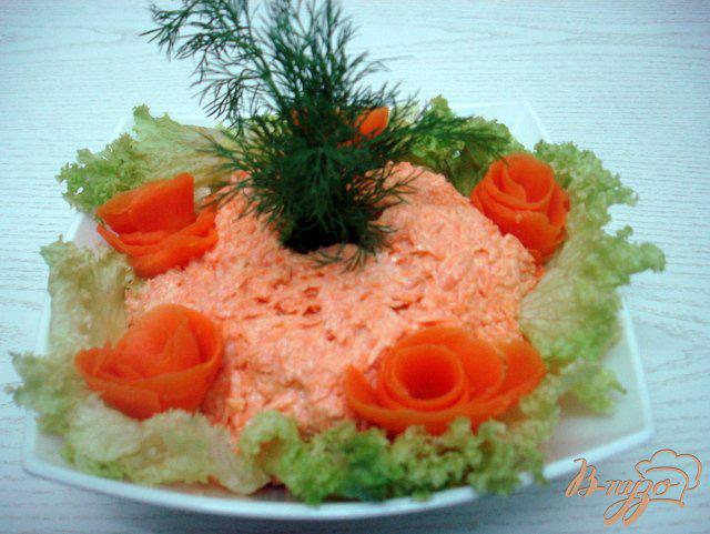 Фото приготовление рецепта: Салат из свежей моркови шаг №4
