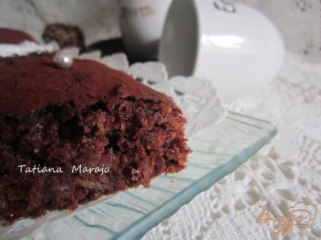 Фото приготовление рецепта: Картофельно-шоколадный пирог шаг №6