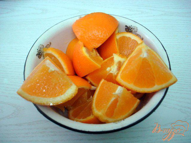 Фото приготовление рецепта: Апельсиновый напиток шаг №1