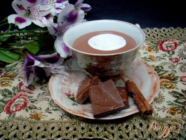 Фото приготовление рецепта: Горячий шоколад шаг №5