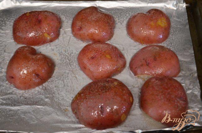 Фото приготовление рецепта: Картофель с тимьяном шаг №3