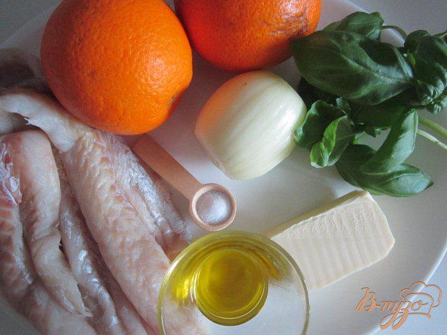 Фото приготовление рецепта: Рыбные улитки со сливочно-апельсиновым соусом шаг №1