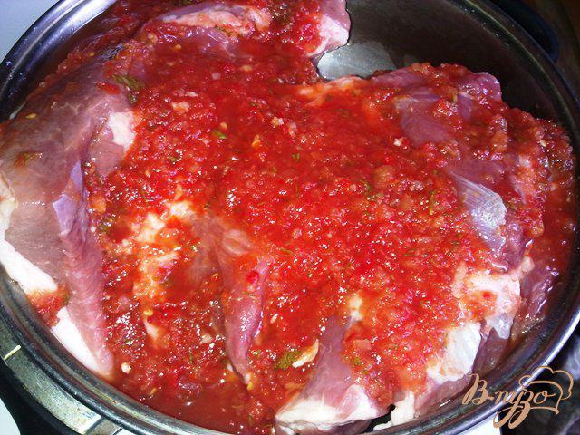 Фото приготовление рецепта: Буженина томатном маринаде шаг №2