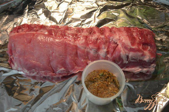 Фото приготовление рецепта: Свиные ребрышки в креольской приправе шаг №2