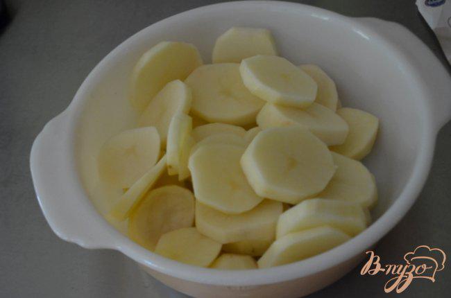 Фото приготовление рецепта: Картофель в фольге шаг №1