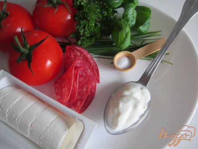 Фото приготовление рецепта: Фаршированные томаты шаг №1