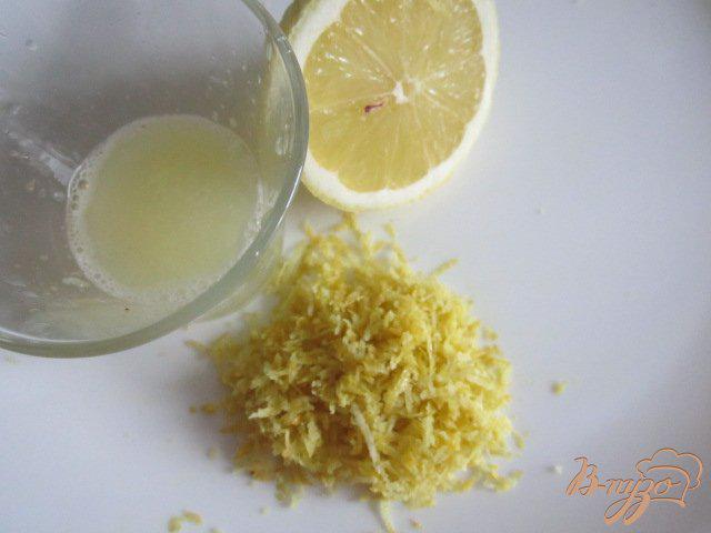 Фото приготовление рецепта: Зеленая спаржа с лимонным соусом шаг №3