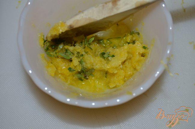 Фото приготовление рецепта: Семга с лимоном и тимьяном шаг №3
