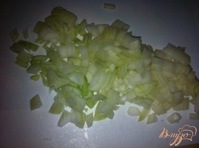 Фото приготовление рецепта: Вкусный салат «Сытный» шаг №8