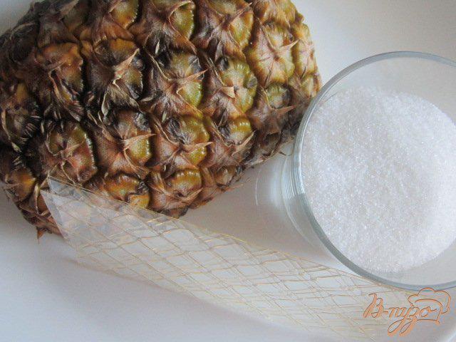 Фото приготовление рецепта: Йогуртово-ананасовый тортик шаг №9