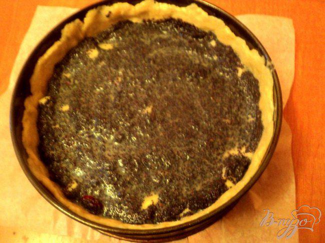 Фото приготовление рецепта: Творожный пирог с маком шаг №8