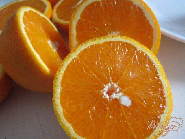 Фото приготовление рецепта: Десерт с апельсиновым муссом шаг №2