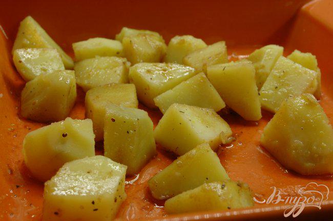 Фото приготовление рецепта: Картофельный салат с селянской колбаской шаг №1