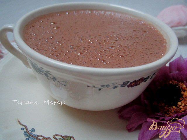 Фото приготовление рецепта: Горячий шоколад с зефиром шаг №4