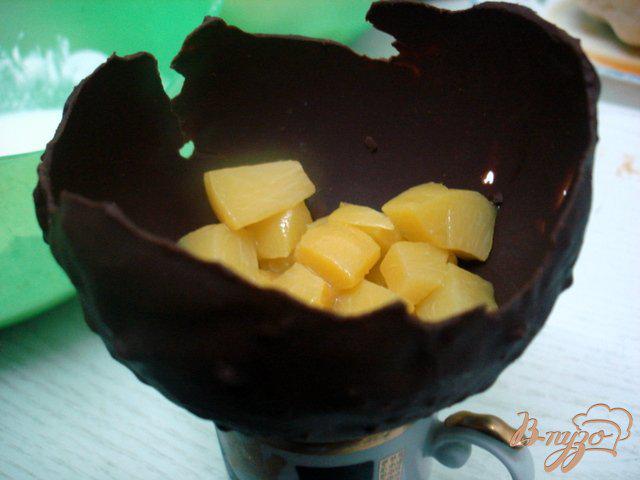 Фото приготовление рецепта: Шоколадное яйцо шаг №4