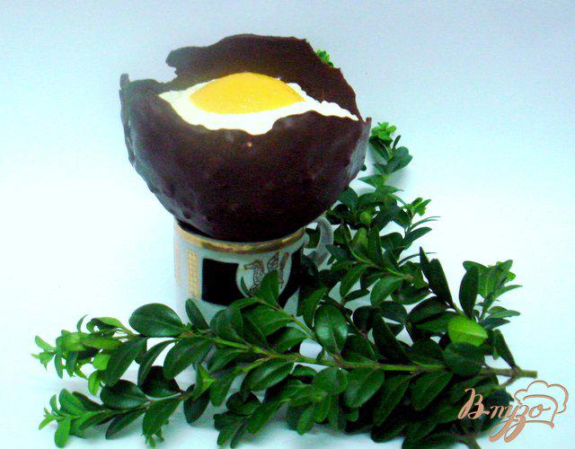 Фото приготовление рецепта: Шоколадное яйцо шаг №6