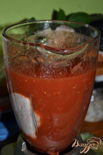 Фото приготовление рецепта: Быстрый томатный суп шаг №3