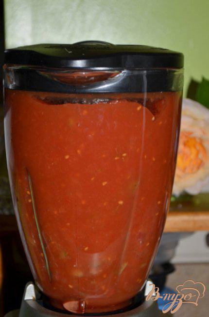 Фото приготовление рецепта: Быстрый томатный суп шаг №2