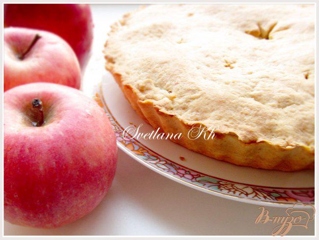 Фото приготовление рецепта: Яблочный пирог на газировке шаг №11