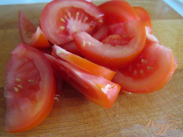 Фото приготовление рецепта: Овощной салат со свежей сладкой кукурузой шаг №3