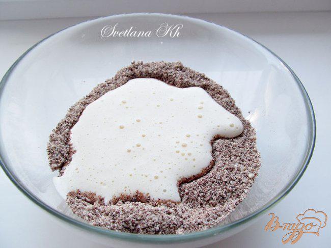 Фото приготовление рецепта: Шоколадно-ореховое печенье без муки шаг №2