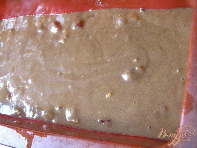 Фото приготовление рецепта: Шоколадный манник с папайей и фундуком шаг №4