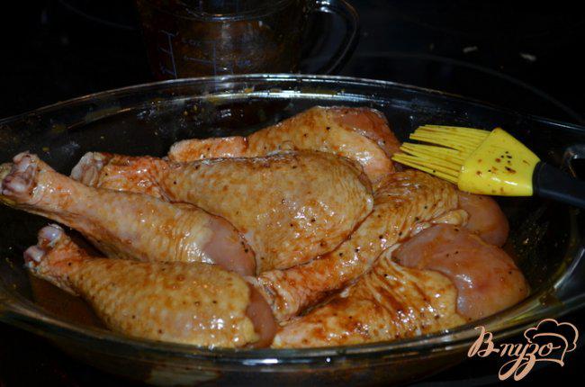 Фото приготовление рецепта: Коричневая курица шаг №2