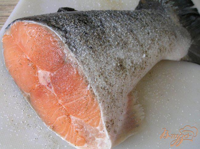 Фото приготовление рецепта: Ароматный лосось с травами шаг №1