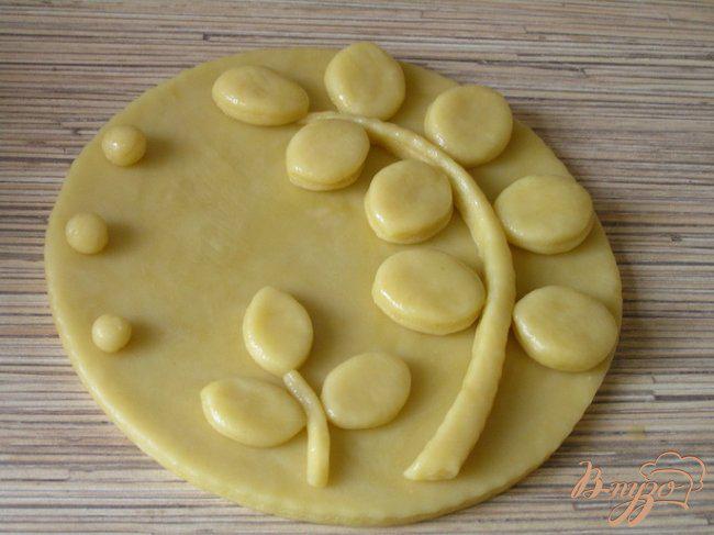 Фото приготовление рецепта: Тимбале (Timbale) - праздничный итальянский пирог шаг №19