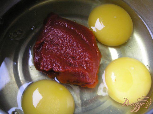 Фото приготовление рецепта: Пирог из четырех омлетов от Жиля Анженье шаг №10
