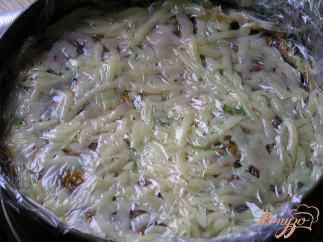 Фото приготовление рецепта: Пирог из четырех омлетов от Жиля Анженье шаг №15