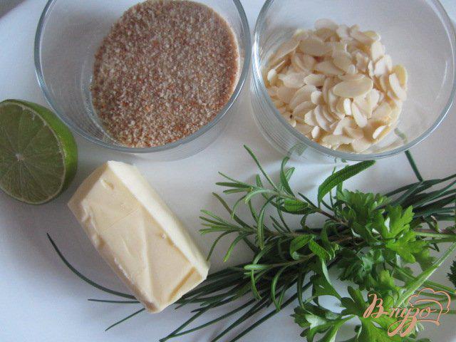 Фото приготовление рецепта: Филе скумбрии под ароматной корочкой (Crute d'herbes) шаг №1