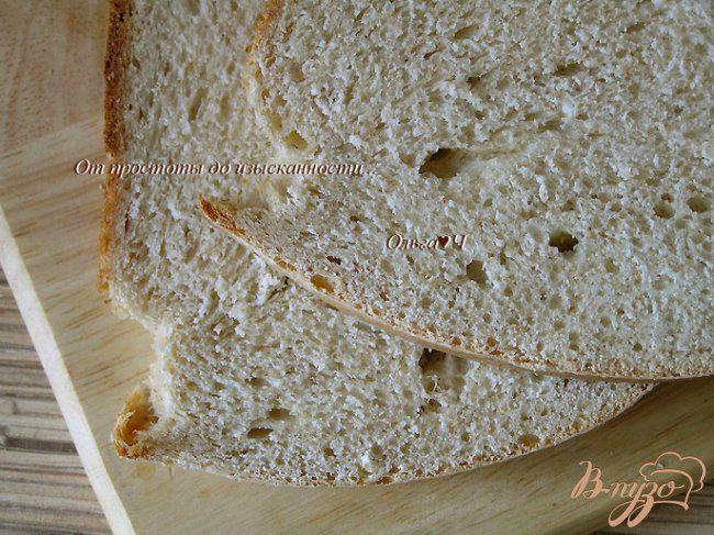 Фото приготовление рецепта: Молочный хлеб с отрубями шаг №4