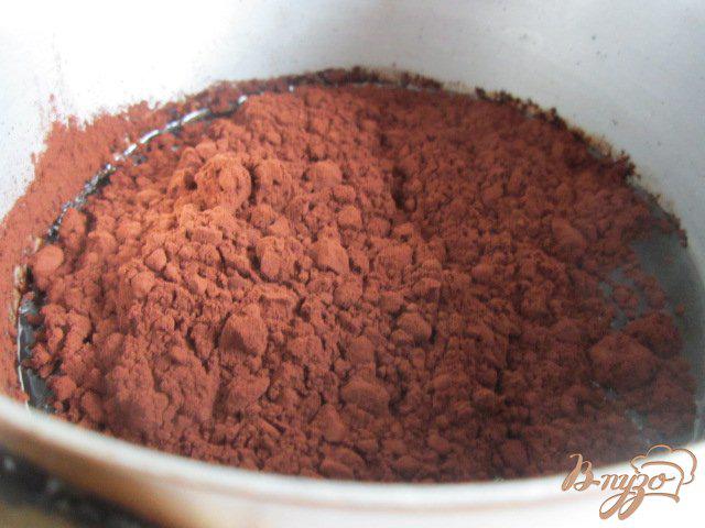 Фото приготовление рецепта: Шоколадный соус шаг №3