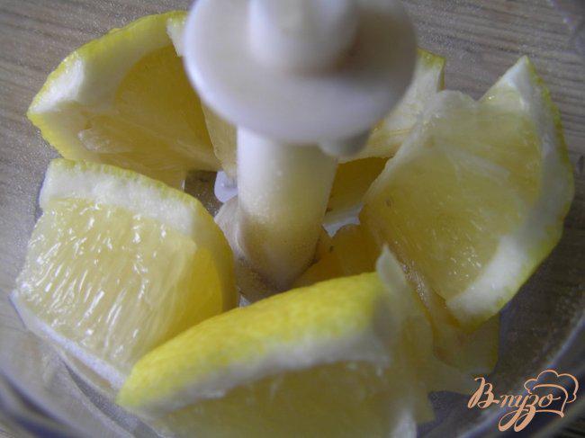 Фото приготовление рецепта: Лимонное печенье с овсяными хлопьями шаг №1