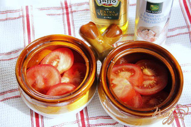 Фото приготовление рецепта: Греческая закуска из томатов Буюрди шаг №1