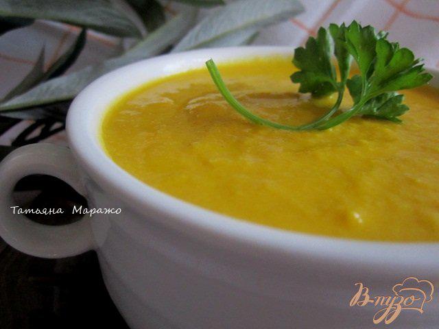Фото приготовление рецепта: Морковно-кукурузный суп-пюре шаг №7