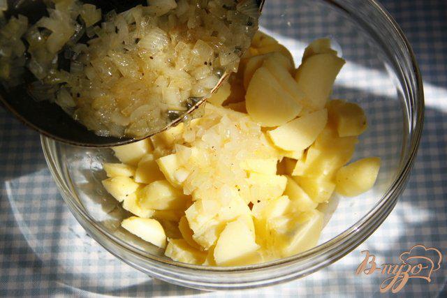 Фото приготовление рецепта: Классический немецкий картофельный салат шаг №8