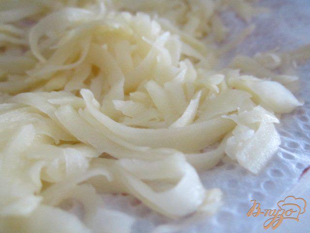 Фото приготовление рецепта: Овощной салат с хрустящим картофелем шаг №3
