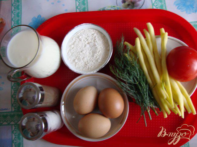 Фото приготовление рецепта: Омлет с овощами шаг №1