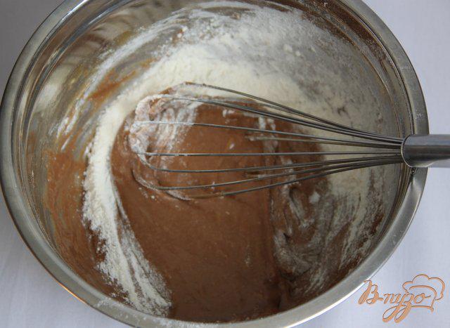 Фото приготовление рецепта: Ленивые кексы-брауни шаг №2